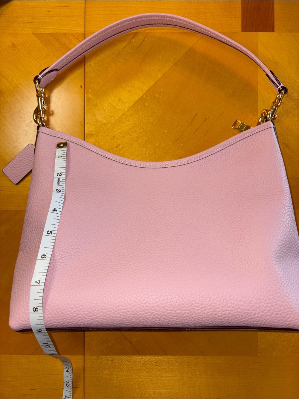 Coach Laurel Shoulder Bag in Carnation Pink - Picture 4 of 15